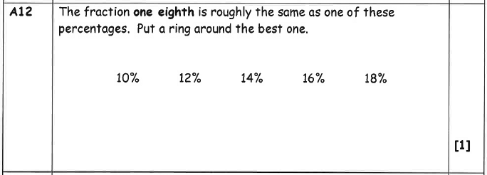 Fractions and Percentages