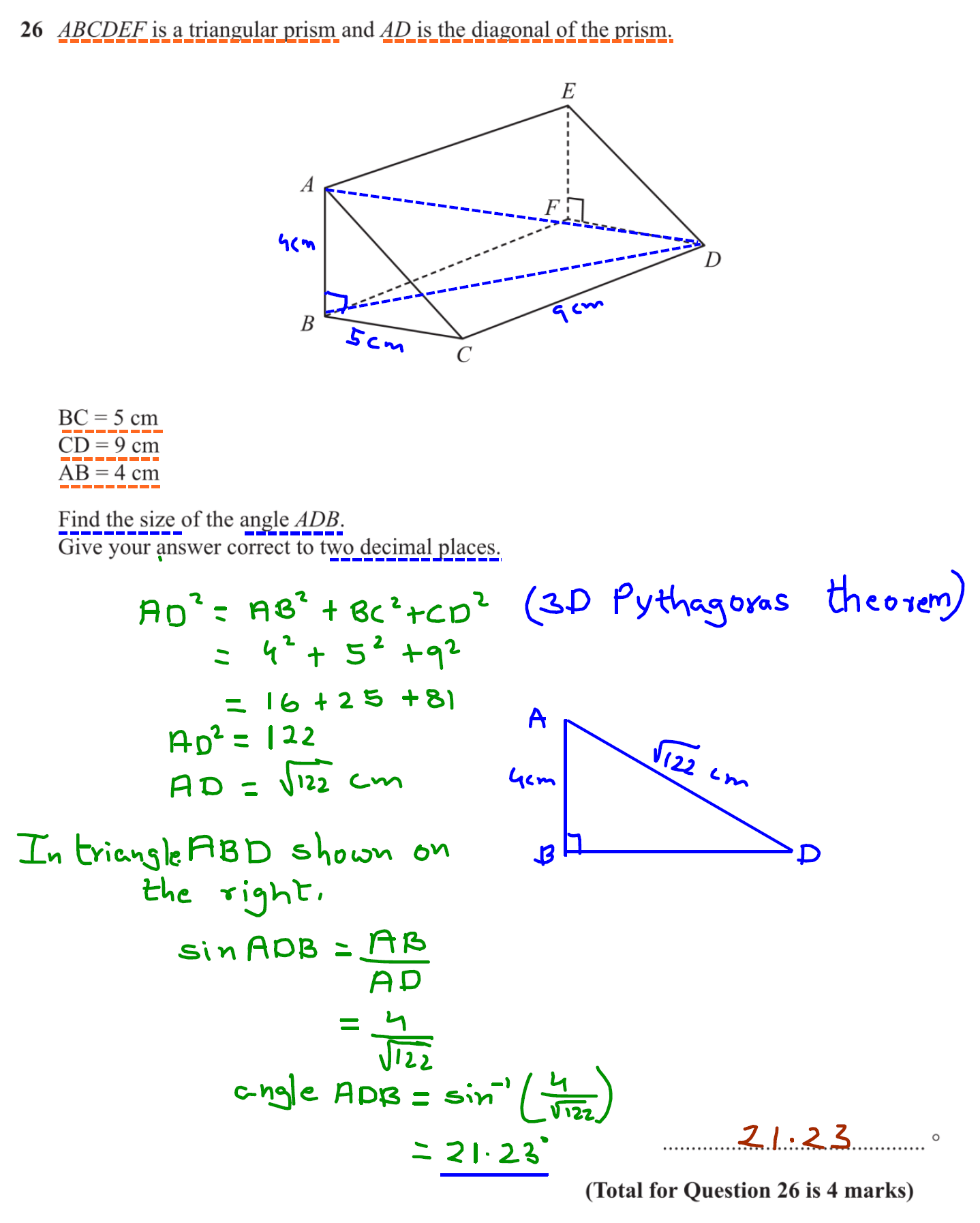 Set Gcse Higher Calculator Maths Predicted Paper Questions And