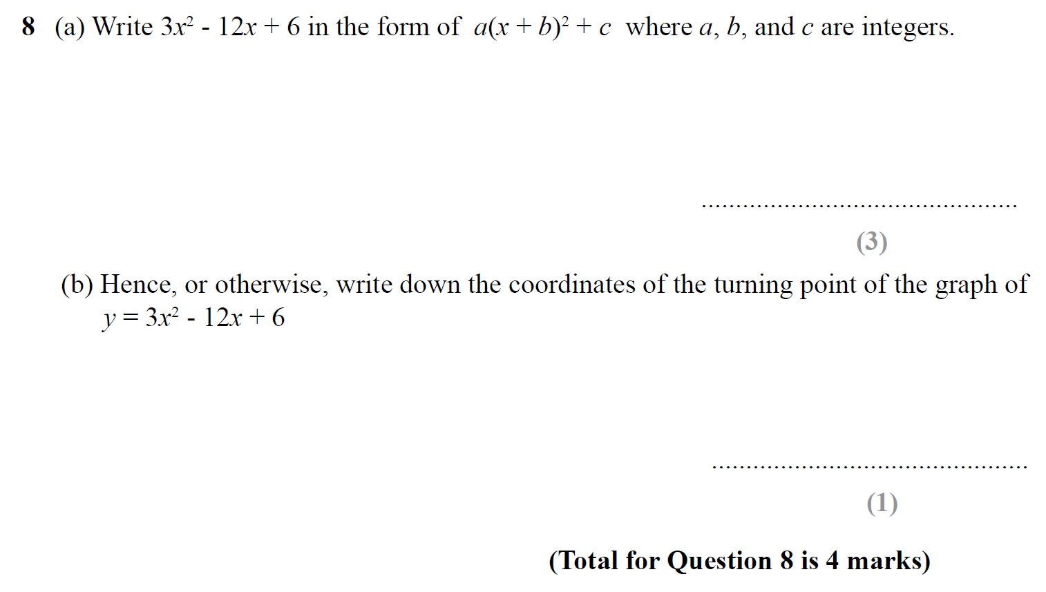 SET 1 GCSE Higher Calculator Maths Predicted Paper 3 Questions And