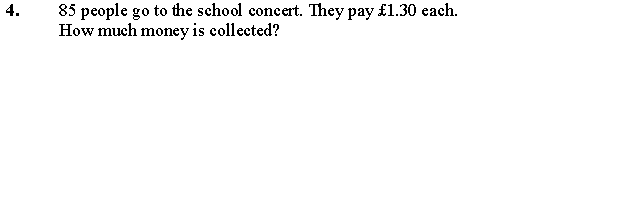 85 people go to the school question concert.