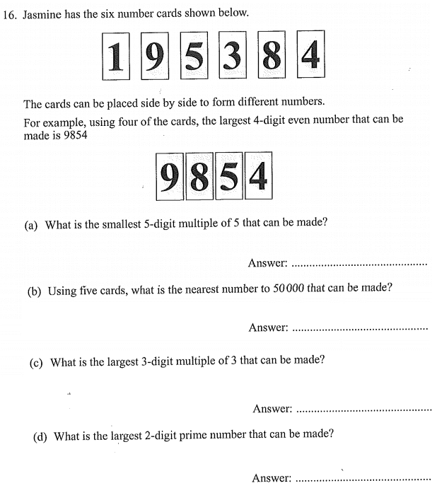 Place value, Multiple and Prime number