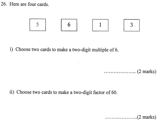 Multiples and Factors