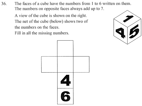 Cubes and Cuboids and Nets of Solids