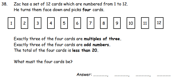 Odd Numbers, Multiples and Logical Questions