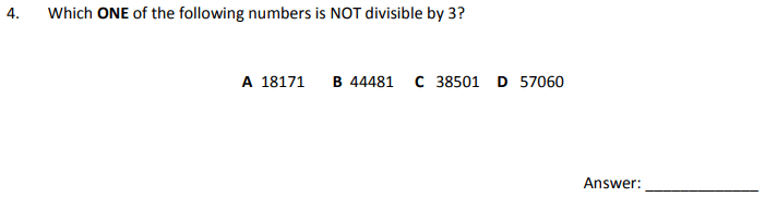 Division and Multiples