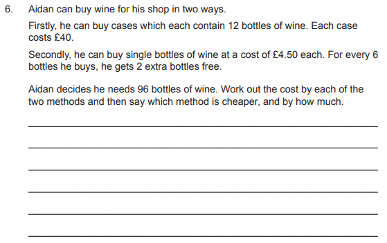 Money, Logical Problems, Word Problems, Multiplication and Division