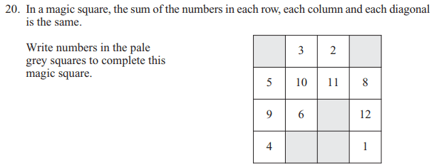 magic square