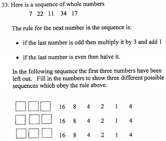 Number Patterns & Sequences, even numbers and odd numbers