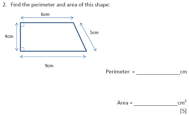 Compound Shapes and Area and perimeter
