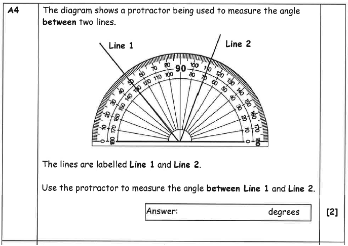Measurement, Scale reading and Angle
