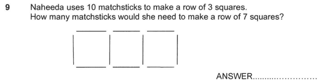 Patterns & Sequences and Word Problems