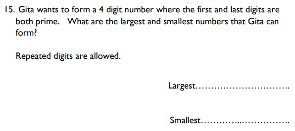 Numbers, place value, Prime Numbers, Logical Problems