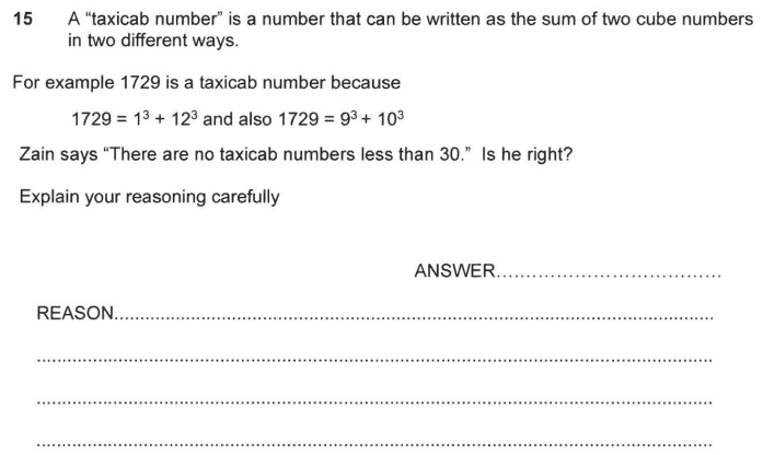 Logical Problems and Word Problems