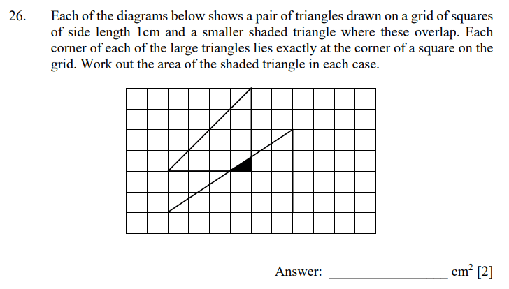 Geometry, Area and Perimeter, Triangle