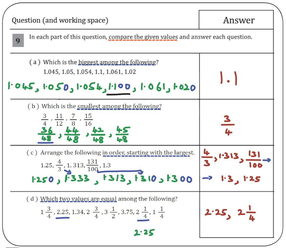 11 Plus CSSE Maths Test Paper 3 - PiAcademy Tutors