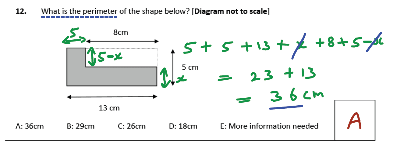 Latymer Upper School 11 Plus (11+) Maths Past Paper 2020 Answers