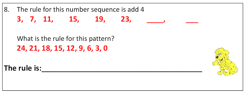 Bancroft’s School - 7 Plus Sample Maths Paper Question 08