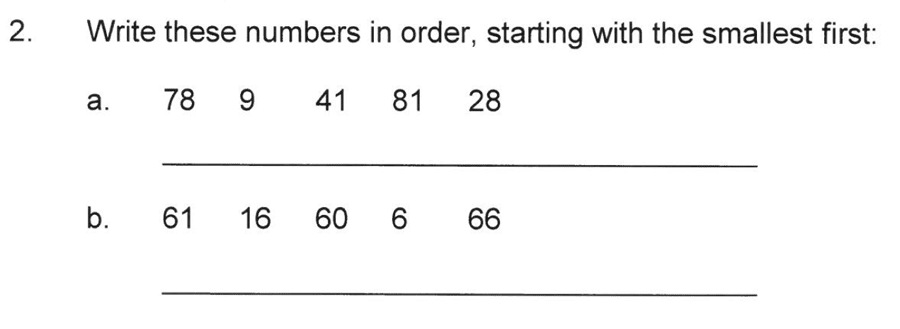 Solihull School - 7 Plus Maths Sample Paper 2 Question 02