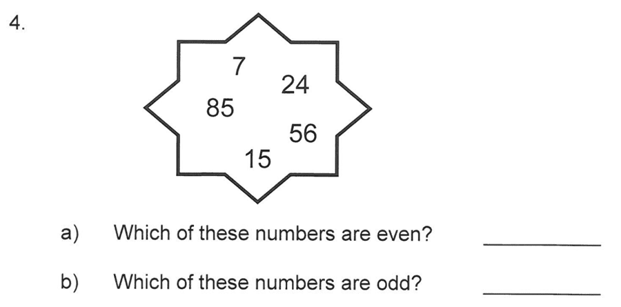 Solihull School - 7 Plus Maths Sample Paper 2 Question 04