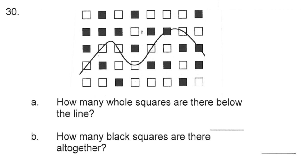 Solihull School - 7 Plus Maths Sample Paper 2 Question 36