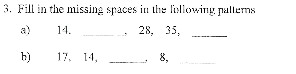 City of London School - 10 Plus Maths Practice Paper Question 03