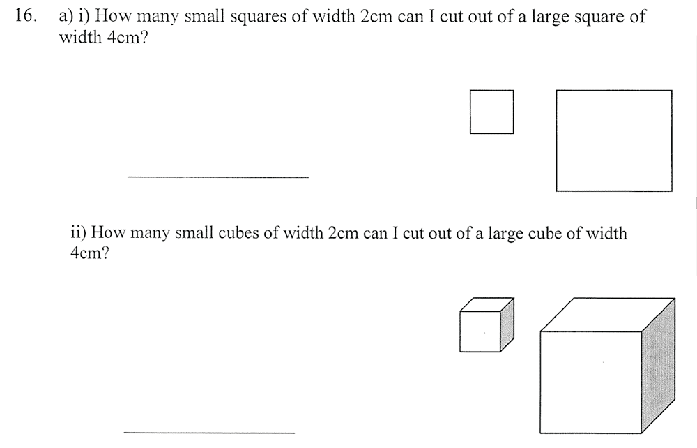 City of London School - 10 Plus Maths Practice Paper Question 21