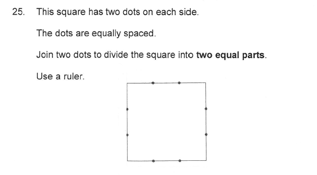 Solihull School - 9 Plus Maths Sample Paper 2 Question 27