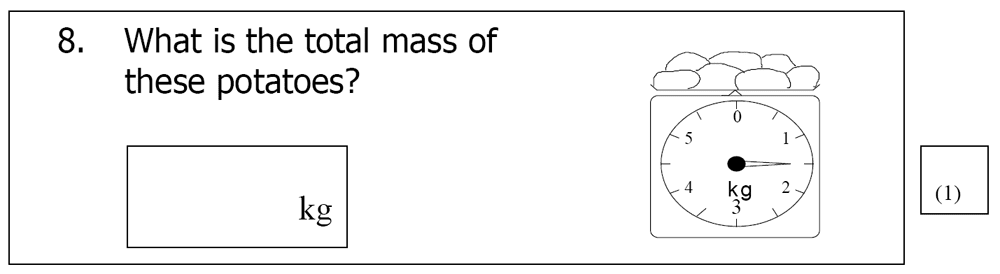 St Mary's School, Cambridge - Year 3 Maths Sample Test Paper Question 08