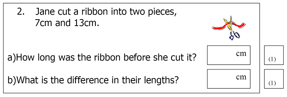 St Mary's School, Cambridge - Year 3 Maths Sample Test Paper Question 17
