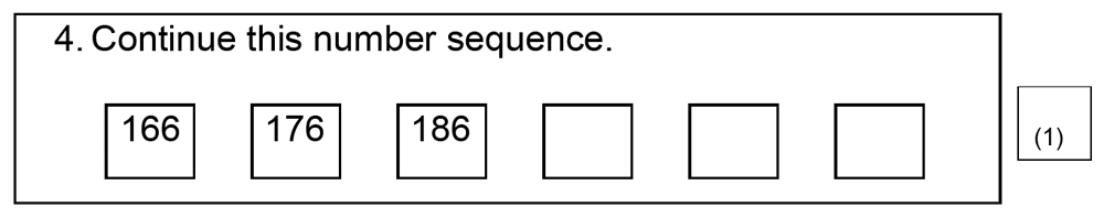 St Mary's School, Cambridge - Year 3 Maths Sample Test Paper Question 19