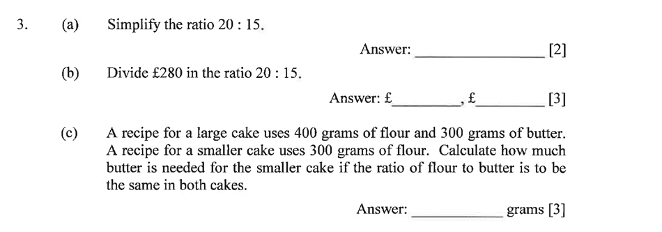 Dulwich College - Year 9 Maths Specimen Paper C Question 04