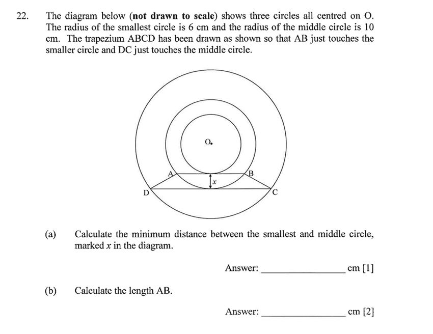 Dulwich College - Year 9 Maths Specimen Paper C Question 35