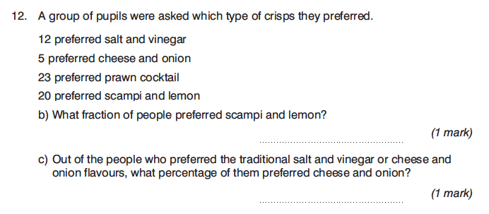 King's College Junior School - 13 Plus Maths Calculator Paper 1 Question 20