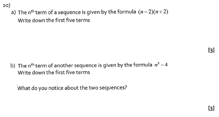 St Albans School, Hertfordshire - 13 Plus Entrance Exam Maths Paper 2016 Question 24