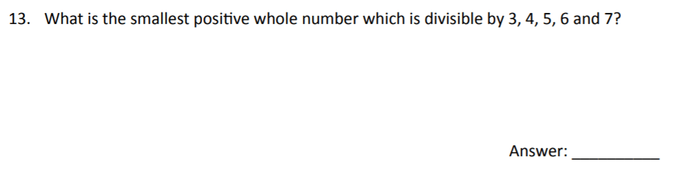 The Perse Upper School - Year 9 Maths Specimen Paper 2 Question 15