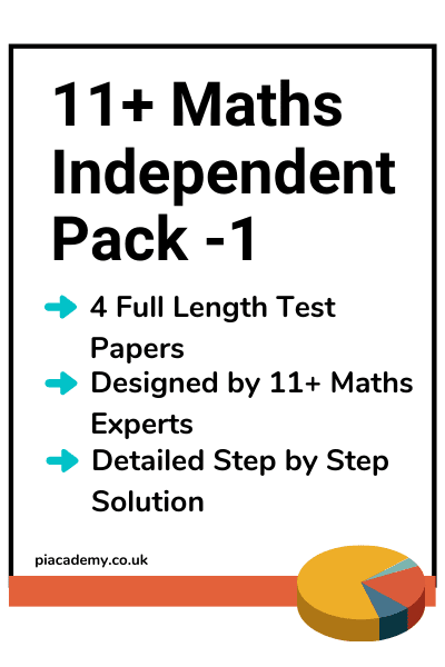 11 Plus Independent Maths Papers Pack 1 with answers
