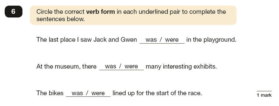 Question 06 SPaG KS2 SATs Papers 2017 - Year 6 English Past Paper 1, Standard English and formality