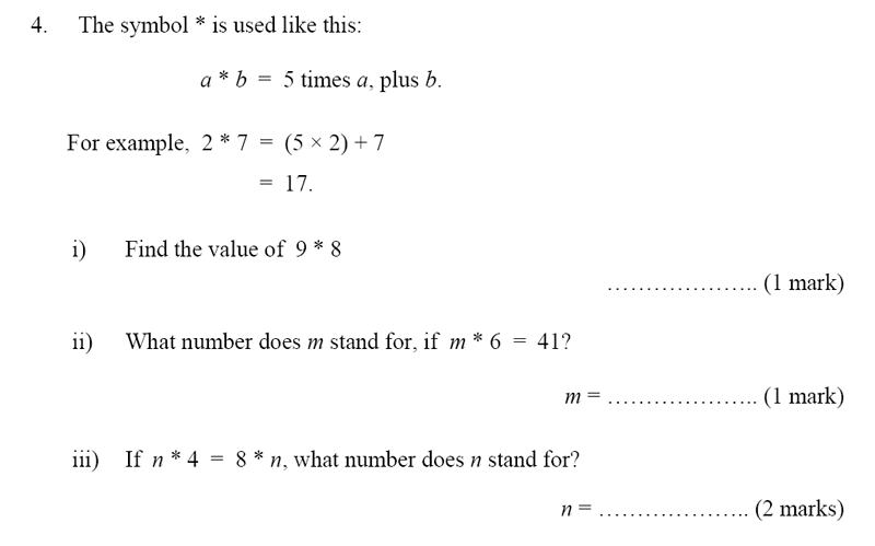 Bancroft's School 11 Plus (11+) Year 7 Maths Sample Paper Answers