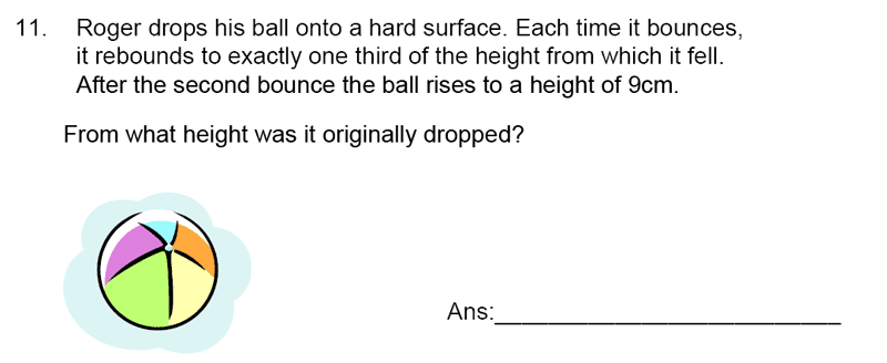 James Allen’s Girls’ School - 11+ Maths Sample Paper 1 - 2020 Question 12, Numbers, Fractions, Word Problems, Logical Problems