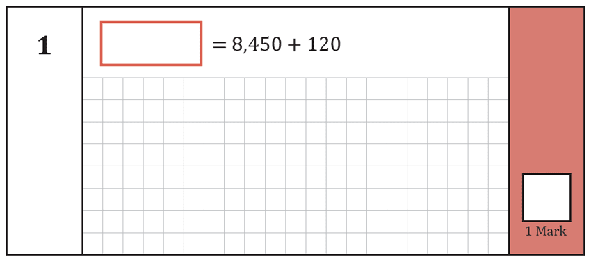 Question 01 Maths KS2 SATs Test Paper 7 - Arithmetic Part A