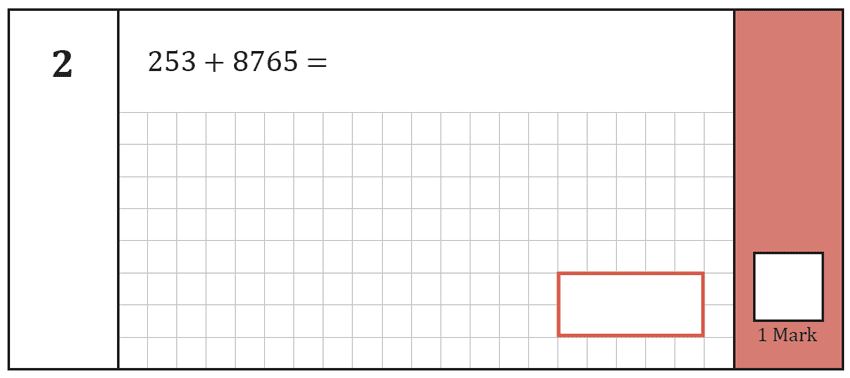Question 02 Maths KS2 SATs Test Paper 8 - Arithmetic Part A