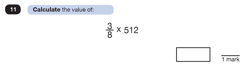 Question 11 Maths KS2 SATs Test Paper 7 - Reasoning Part C