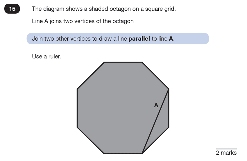 Question 15 Maths KS2 SATs Test Paper 6 - Reasoning Part B