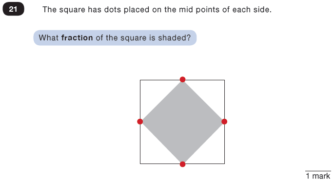 Question 21 Maths KS2 SATs Test Paper 3 - Reasoning Part C