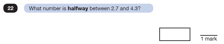 Question 22 Maths KS2 SATs Test Paper 6 - Reasoning Part B