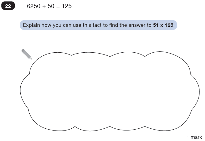 Question 22 Maths KS2 SATs Test Paper 8 - Reasoning Part C