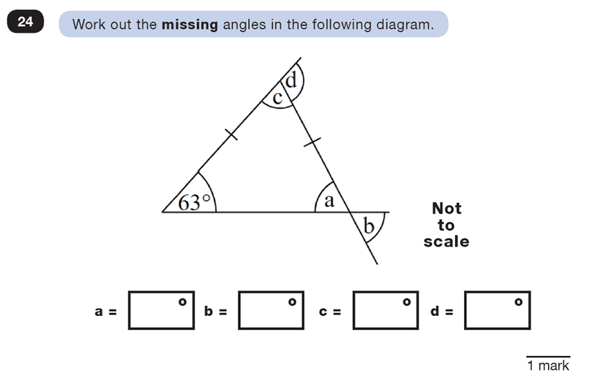 Question 24 Maths KS2 SATs Test Paper 4 - Reasoning Part B