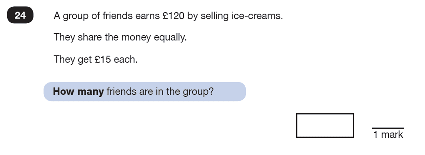 Question 24 Maths KS2 SATs Test Paper 6 - Reasoning Part B