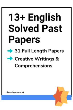 13 Plus English Past Papers - Product Page