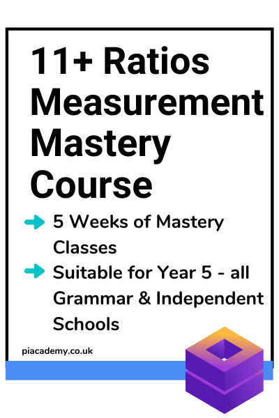 11 Plus Online School - Ratios, Measurement, Sequences Crash Course